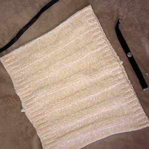 Sweater tube top